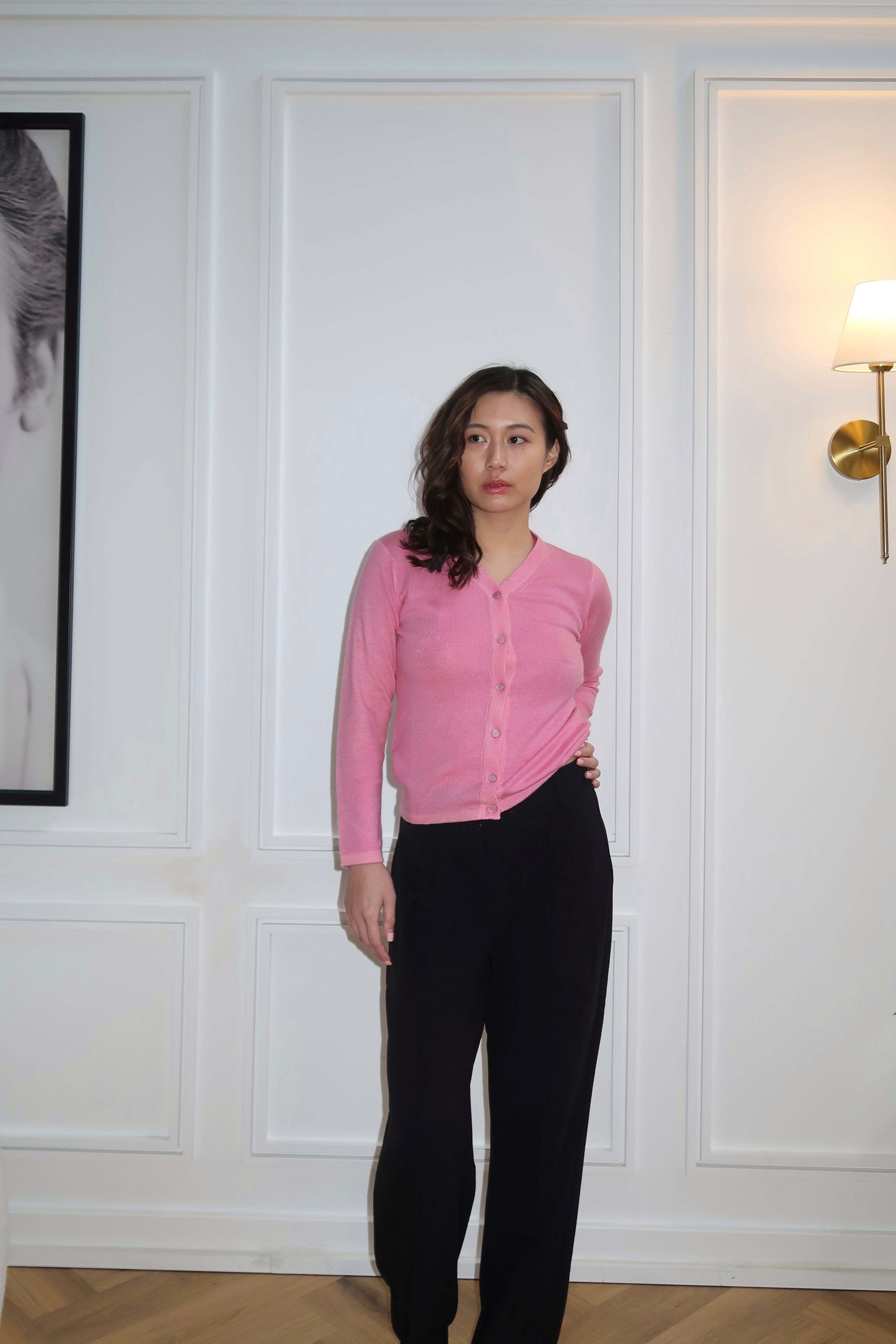 Amara Cardigan - Pink