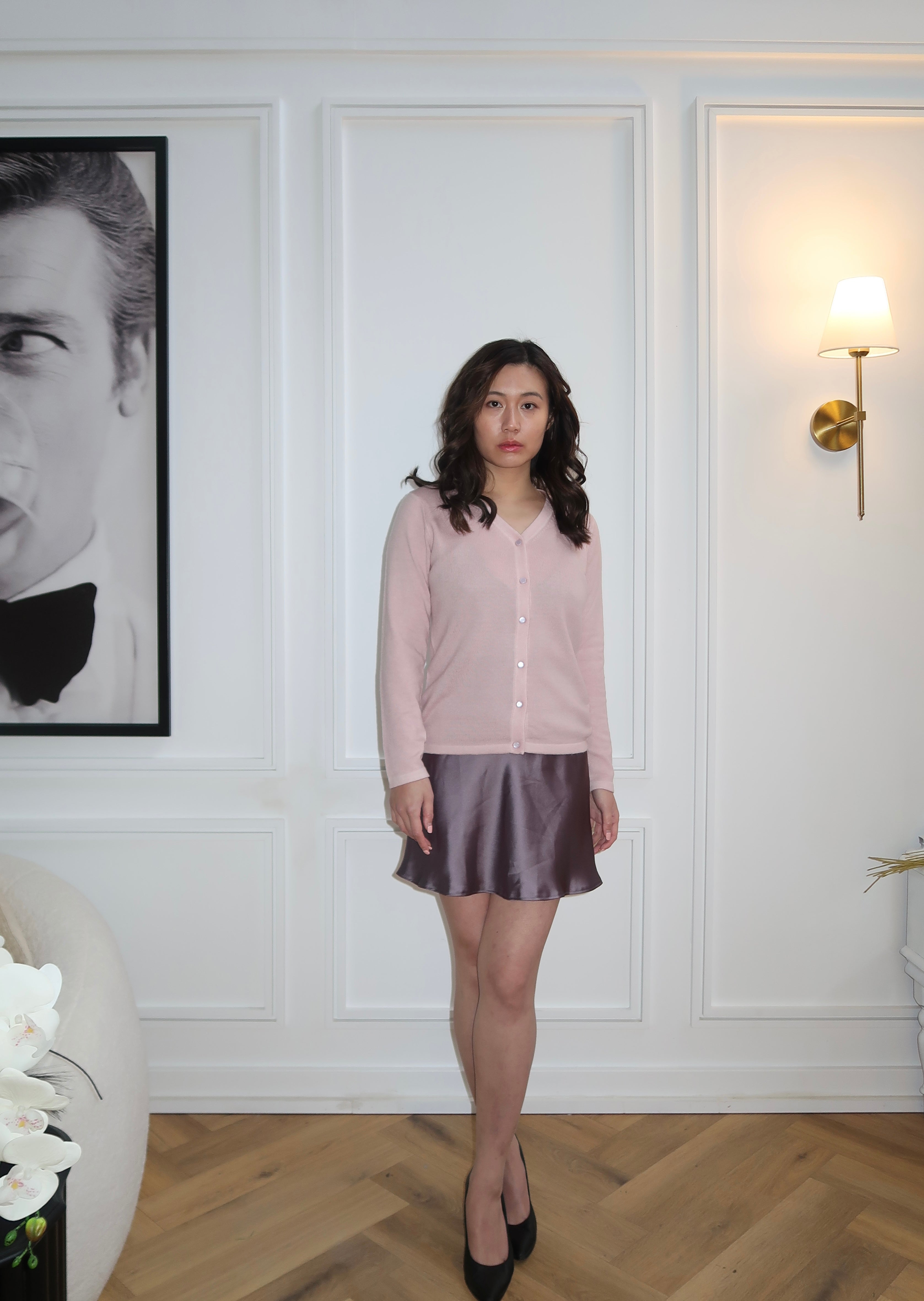 Amara Cardigan - Light Pink